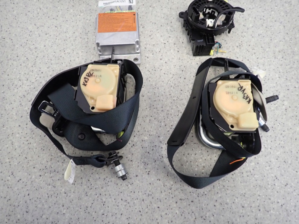 NISSAN MICRA K13 10- PODUSZKI POWIETRZNE SRSY AIRBAGI ZESTAW EUROPA 2/13