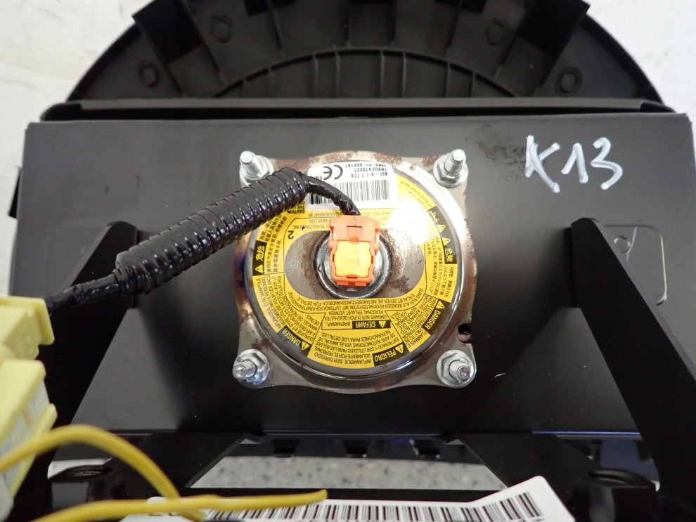 NISSAN MICRA K13 10- PODUSZKI POWIETRZNE SRSY AIRBAGI ZESTAW EUROPA 12/13