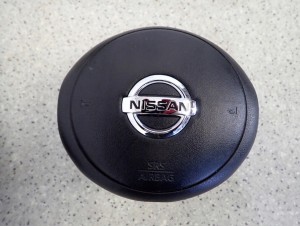 NISSAN MICRA K13 10- PODUSZKI POWIETRZNE SRSY AIRBAGI ZESTAW EUROPA 9/13 MINIATURA