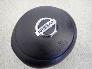 NISSAN MICRA K13 10- PODUSZKI POWIETRZNE SRSY AIRBAGI ZESTAW EUROPA 10/13 MINIATURA