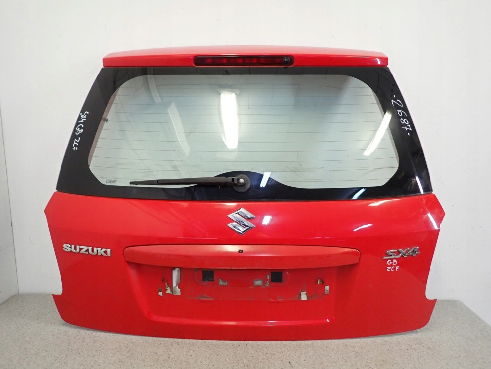 SUZUKI SX4 06-13 KLAPA BAGAŻNIKA SZYBA TYLNA ZCF 1/11
