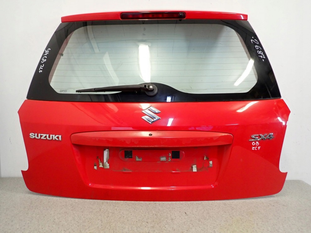 SUZUKI SX4 06-13 KLAPA BAGAŻNIKA SZYBA TYLNA ZCF 2/11