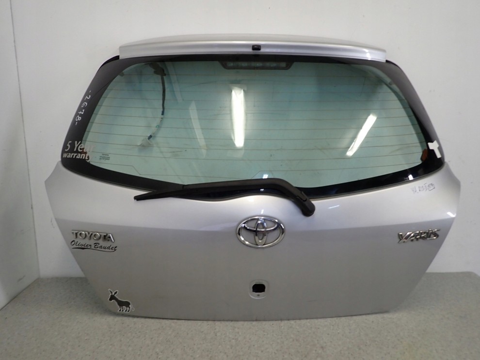 TOYOTA YARIS II 06- KLAPA TYLNA BAGAŻNIKA 1E7 1/11