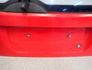 CHEVROLET AVEO HATCHBACK T250 07- KLAPA BAGAŻNIKA 6/12 MINIATURA