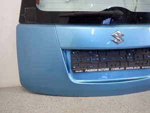 SUZUKI SPLASH 08-14 KLAPA TYLNA BAGAŻNIKA ZDQ 2/10 MINIATURA