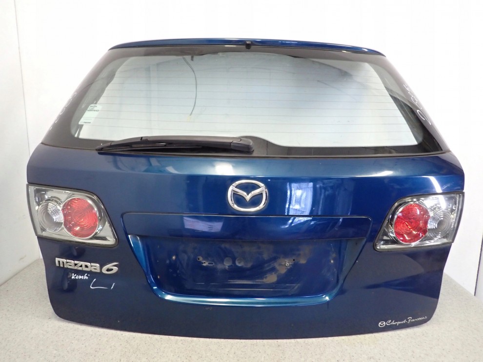 MAZDA 6 MAZDA6 02-07 KOMBI KLAPA BAGAŻNIKA SZYBA TYLNA 4/16