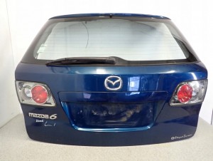 MAZDA 6 MAZDA6 02-07 KOMBI KLAPA BAGAŻNIKA SZYBA TYLNA 1/16 MINIATURA