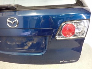 MAZDA 6 MAZDA6 02-07 KOMBI KLAPA BAGAŻNIKA SZYBA TYLNA 6/16 MINIATURA