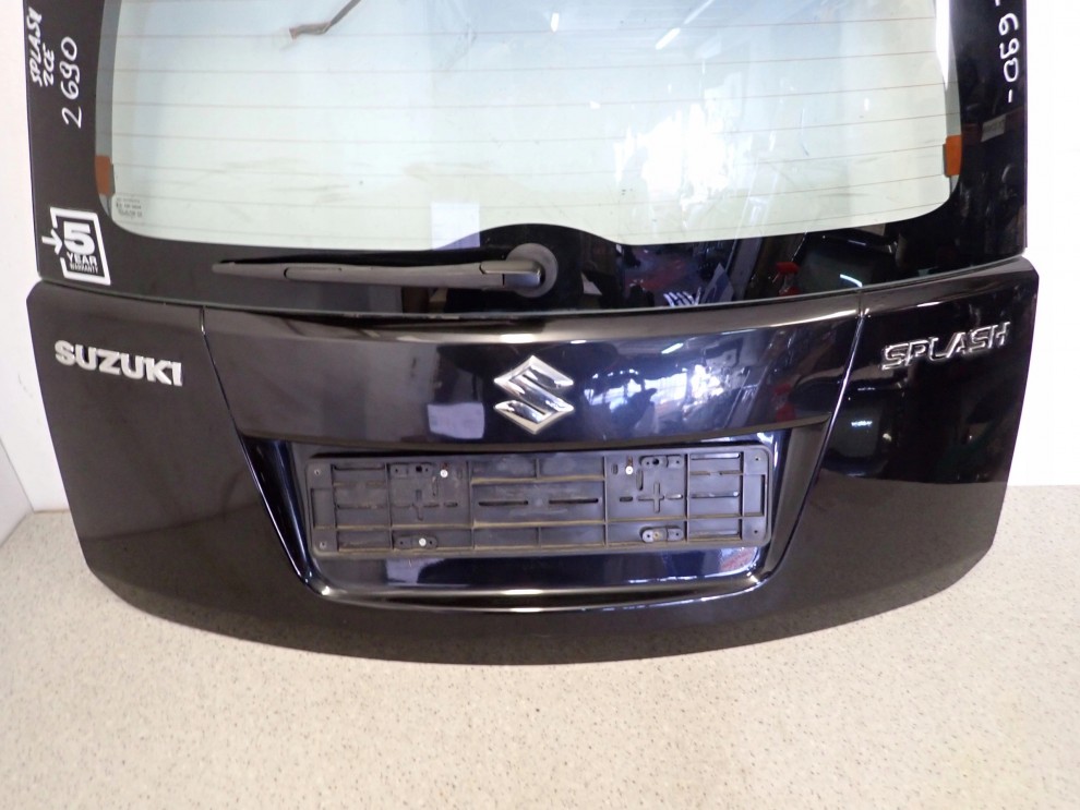 SUZUKI SPLASH 08-14 KLAPA TYLNA BAGAŻNIKA ZCE 8/11