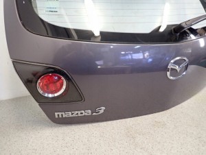 MAZDA3 MAZDA 3 BK 03-08 KLAPA BAGAŻNIKA SZYBA 5/10 MINIATURA