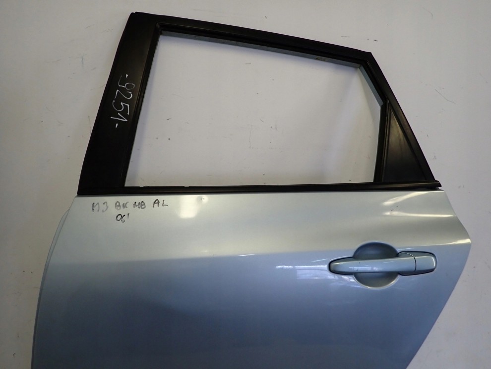 MAZDA3 MAZDA 3 BK HB 03-07 DRZWI TYLNE LEWE 10/14