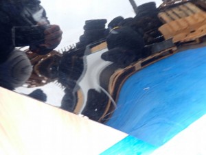 TOYOTA AYGO 05-12 5d DRZWI TYLNE PRAWE 211 5/10 MINIATURA