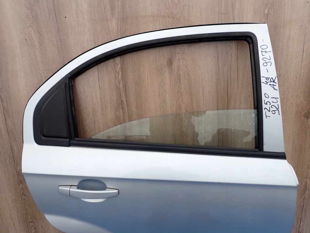 CHEVROLET AVEO SEDAN 4D T250 07- DRZWI TYLNE PRAWE 92U 6/9