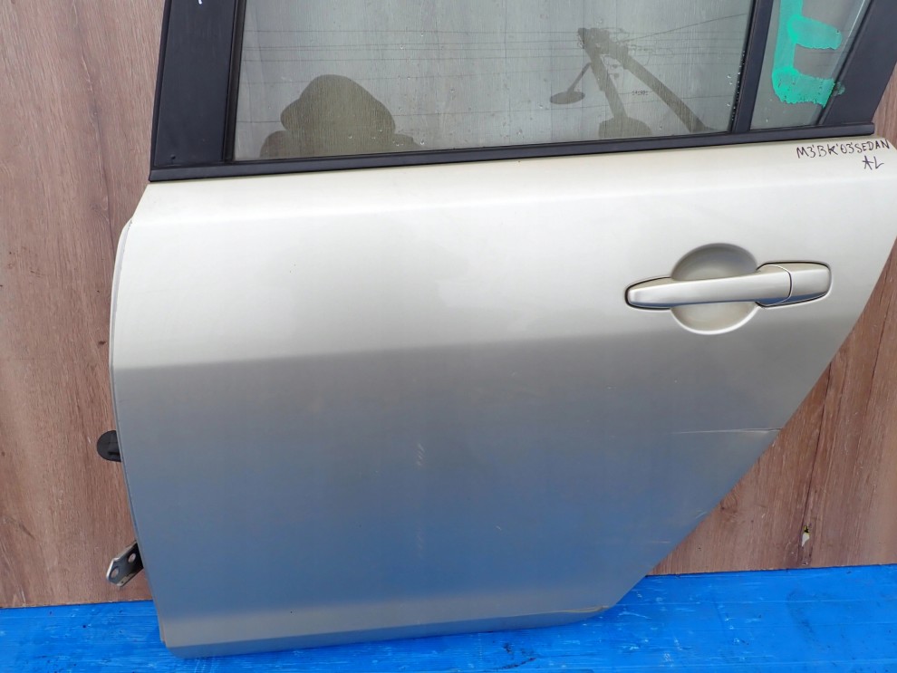 MAZDA3 MAZDA 3 BK SEDAN 03-07 DRZWI TYLNE LEWE 2/14