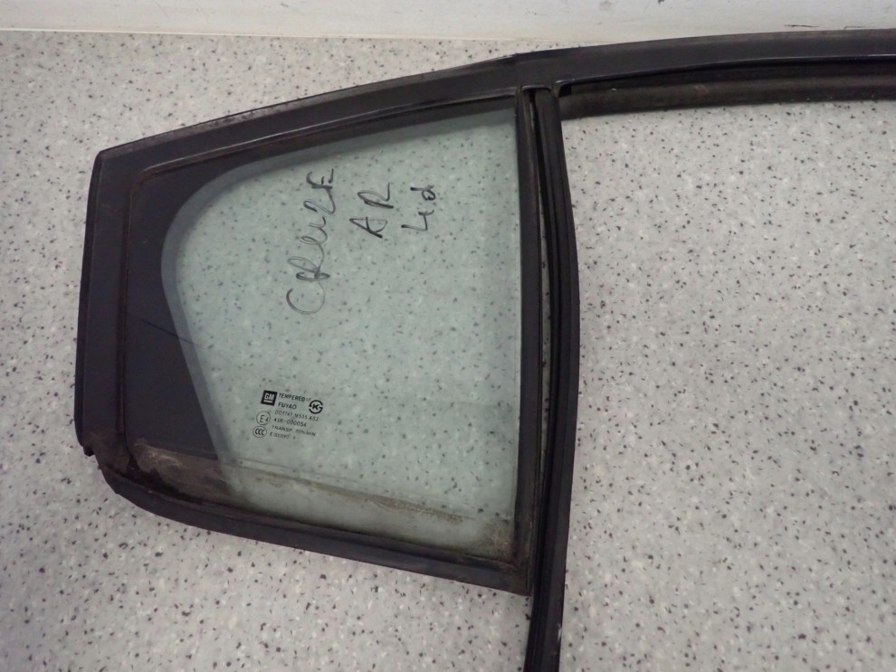 CHEVROLET CRUZE 4d 08-12 SZYBA PRAWA TYŁ USZCZELKA 3/4