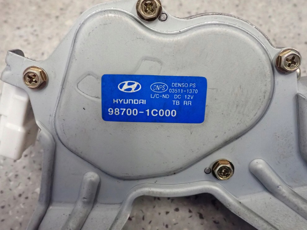 HYUNDAI GETZ SILNICZEK WYCIERACZEK SILNIK TYŁ 5/5