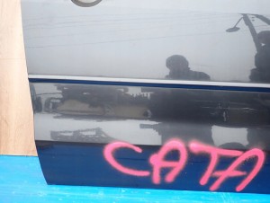 MAZDA 5 MAZDA5 05-10 DRZWI PRZEDNIE PRAWE 28B 7/12 MINIATURA