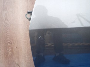 HONDA CIVIC UFO VIII 06- DRZWI PRZEDNIE LEWE NH701M 9/12 MINIATURA