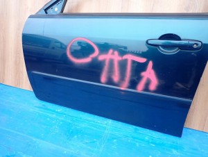 MAZDA 6 02-07 DRZWI PRZEDNIE LEWE 9/13 MINIATURA