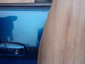 MAZDA 6 02-07 DRZWI PRZEDNIE LEWE 10/13 MINIATURA