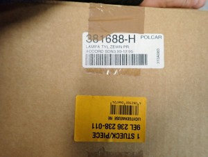 HONDA ACCORD 93-95 EUROPA LAMPA TYLNA PRAWA NOWA ORYGINAŁ 5/5 MINIATURA