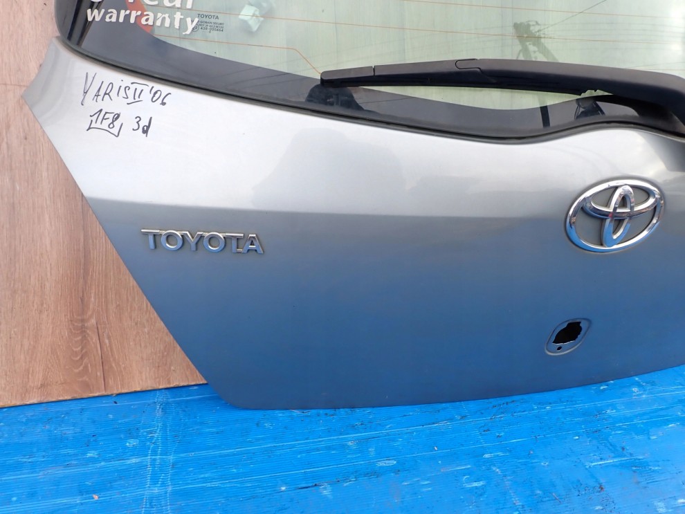 TOYOTA YARIS II 06- KLAPA TYLNA BAGAŻNIKA 1F8 3/12
