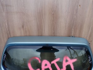 NISSAN ALMERA N16 00-06 KLAPA BAGAŻNIKA SZYBA TYLNA BN3 5/12 MINIATURA