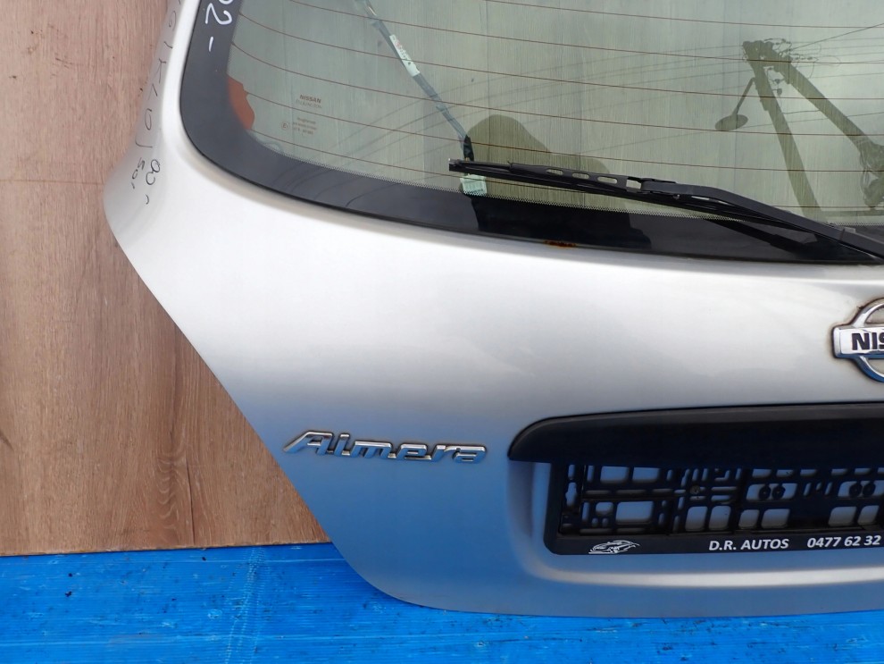 NISSAN ALMERA N16 00-06 KLAPA BAGAŻNIKA SZYBA TYLNA KL0 2/11