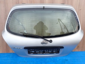 NISSAN ALMERA N16 00-06 KLAPA BAGAŻNIKA SZYBA TYLNA KL0 1/11 MINIATURA