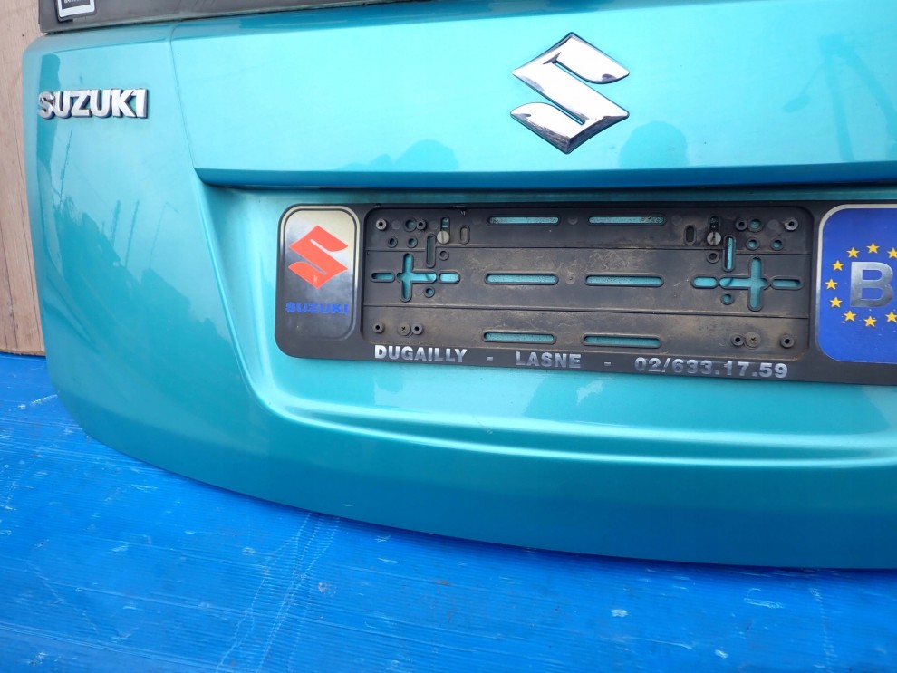 SUZUKI SPLASH 08-14 KLAPA TYLNA BAGAŻNIKA ZKC 6/7