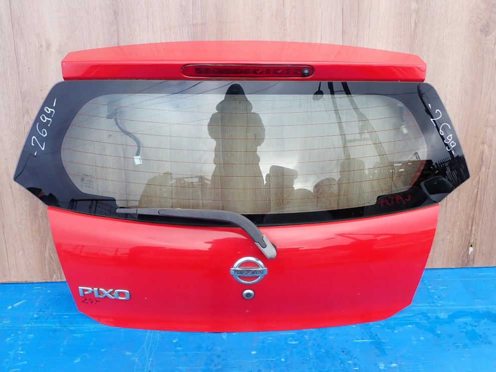NISSAN PIXO 09-14 KLAPA BAGAŻNIKA SZYBA TYLNA Z9T 1/11