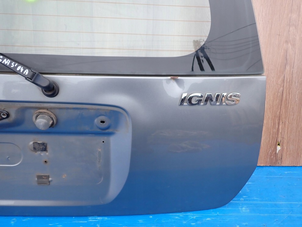 SUZUKI IGNIS II 04-07 KLAPA BAGAŻNIKA SZYBA TYLNA ZCD 2/8