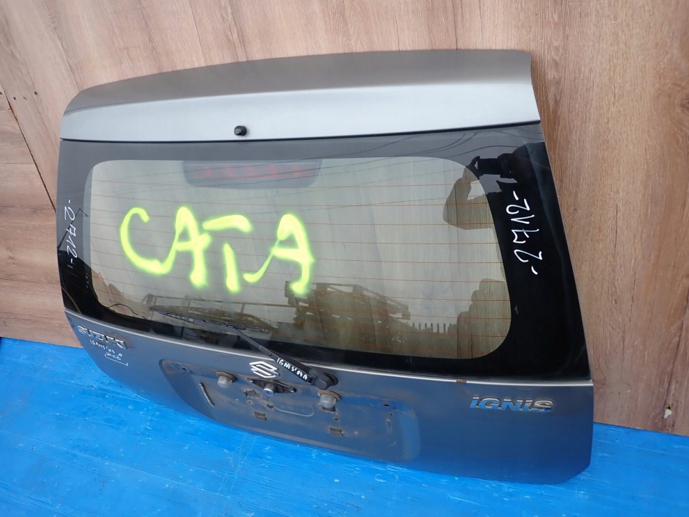 SUZUKI IGNIS II 04-07 KLAPA BAGAŻNIKA SZYBA TYLNA ZCD 3/8