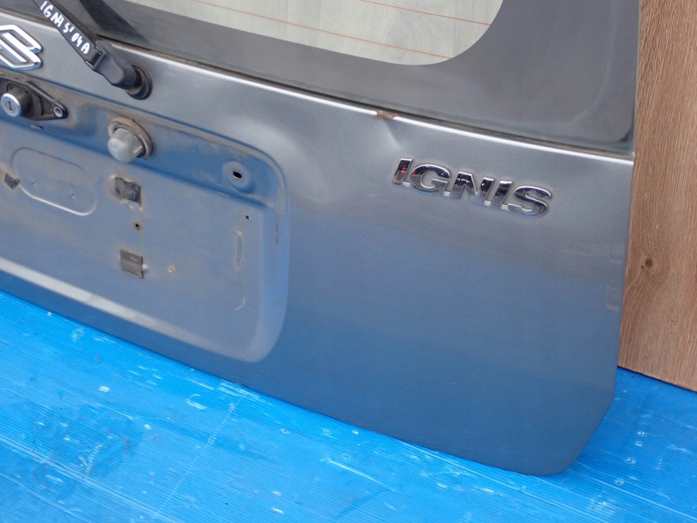 SUZUKI IGNIS II 04-07 KLAPA BAGAŻNIKA SZYBA TYLNA ZCD 6/8