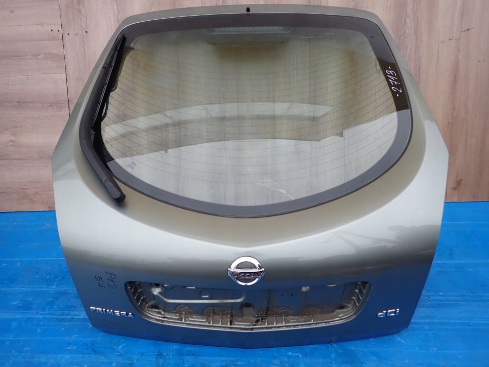 NISSAN PRIMERA P12 HATCHBACK 5d 02- KLAPA TYLNA SZYBA TYŁ 1/10
