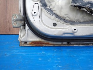 HYUNDAI SANTA FE 01- DRZWI TYLNE PRAWE LL 13/15 MINIATURA