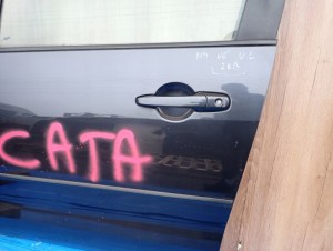 MAZDA 5 MAZDA5 05-10 DRZWI PRZEDNIE LEWE 28B 5/14 MINIATURA