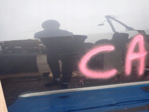 MAZDA 5 MAZDA5 05-10 DRZWI PRZEDNIE LEWE 28B 10/14 MINIATURA