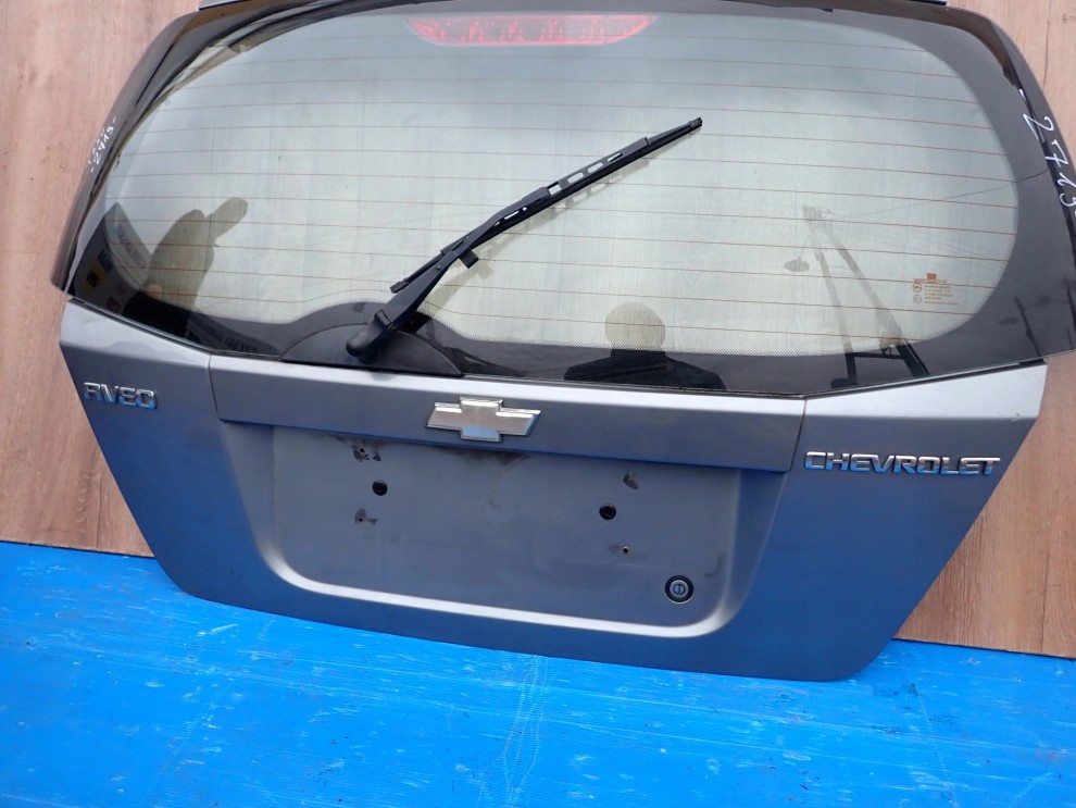 CHEVROLET AVEO HATCHBACK T250 07- KLAPA BAGAŻNIKA SZYBA 7/12