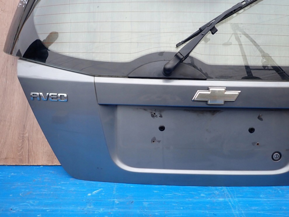 CHEVROLET AVEO HATCHBACK T250 07- KLAPA BAGAŻNIKA SZYBA 9/12