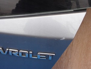 CHEVROLET AVEO HATCHBACK T250 07- KLAPA BAGAŻNIKA SZYBA 10/12 MINIATURA