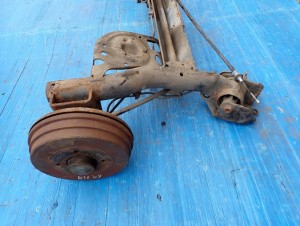 NISSAN MICRA K12 02-10 BELKA ZAWIESZENIA TYŁ 7/8 MINIATURA