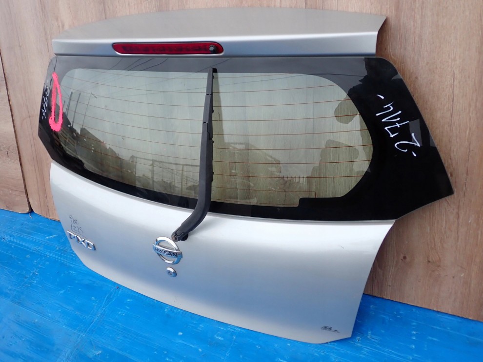 NISSAN PIXO 09-14 KLAPA BAGAŻNIKA SZYBA TYLNA Z2S 4/8