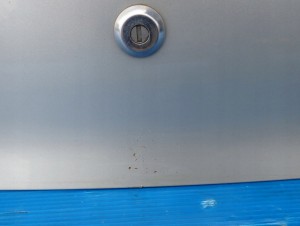 NISSAN PIXO 09-14 KLAPA BAGAŻNIKA SZYBA TYLNA Z2S 7/8 MINIATURA