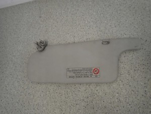 TOYOTA COROLLA VERSO 01- DASZEK PRZECIWSŁONECZNY PRAWY 6/7 MINIATURA