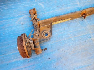 SUZUKI SWIFT 05-07 BELKA TYLNA ZAWIESZENIA 2/10 MINIATURA