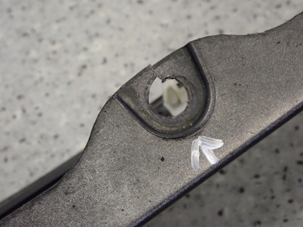 HYUNDAI TUCSON 04- LISTWA BŁOTNIKA PRZEDNIA PRAWA 9/9