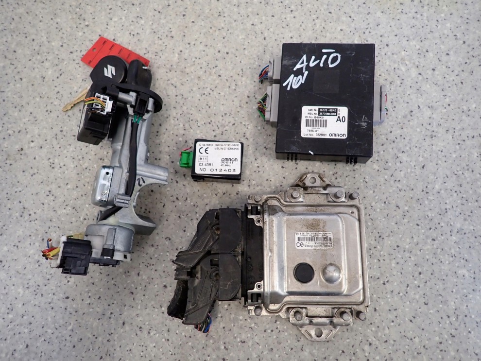 SUZUKI ALTO 09- 1.0 i ZESTAW STARTOWY STACYJKA KOMPUTER IMMO 1/4