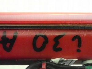 HYUNDAI i30 HB 07-12 LAMPA TRZECI STOP ŚWIATŁA 5/5 MINIATURA