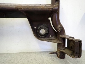 SUZUKI SWIFT 05- SPLASH 08- BELKA TYLNA ZAWIESZENIA GOŁA 5/9 MINIATURA